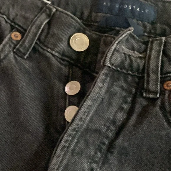 Aeropostale 90's Baggy Dark Blue Jeans - Picture 3 of 4